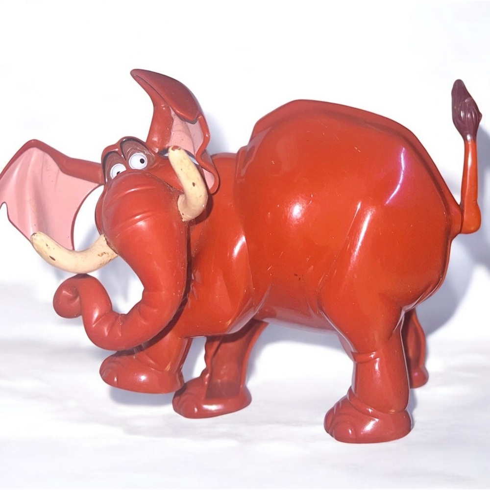 Vintage 1999 Disney Tarzan Tantor Elephant Wind Up Tail Movie Figure